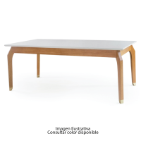 MESA AGILE PEGASI 30061V 2200X1100 CARVALHO/FENDI NOBRE