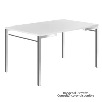 MESA CARRA 152615355 BLANCO BRA/CRO 1510X765