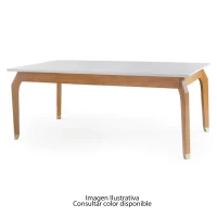 MESA AGILE PEGASI 30061V 2200X1100 CARVALHO/NEGRO LIGT