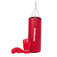 BOLSA DE BOXEO ATHLETIC ACAT14766 15KG + GUANTE