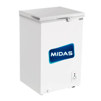 CONGELADOR MIDAS MD-CF129L 129L D/F