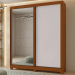 ROPERO LOPAS ZEINE 2P C/ ESP FRASINO/OFF WH/FRASSINO