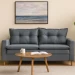 SOFA MAGA MILANO 1.85 AA43 GRIS OSCURO