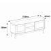 RACK CASA D 95126 SAFIRA PLUS 1.35 CEDRO/BLANCO