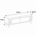 RACK CASA D 78126 WINE 1.60 CEDRO/BLANCO