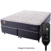 SOMIER EMMA RELAX 193X203 GRIS C/MASAJ ULTRASOFT