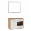 GABINETE FELLICCI GB02 80CM P/BAÑO CARV/BRA
