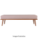 RECAMIER UB R310 AMORE 1.60M CASTANHO T437