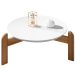MESA CENTRO CASA D 8124 LIZZ VERDE BLANCO/CEDRO
