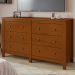 COMODA LOPAS MAGGIORE HORIZ FRASSINO C/6 CAJONES