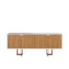 BUFFET PROVINCIA 1015151 KEPLER OFF WHI FOSCO/CINAMOMO