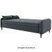 SOFACAMA MX DONNA TEL 435 INCA MARRON FERRUGEN