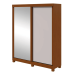 ROPERO LOPAS ZEINE 2P C/ ESP FRASINO/OFF WH/FRASSINO