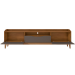 RACK CASA D 72588 RAVENA1.60 CEDRO/CINZA PEROLA